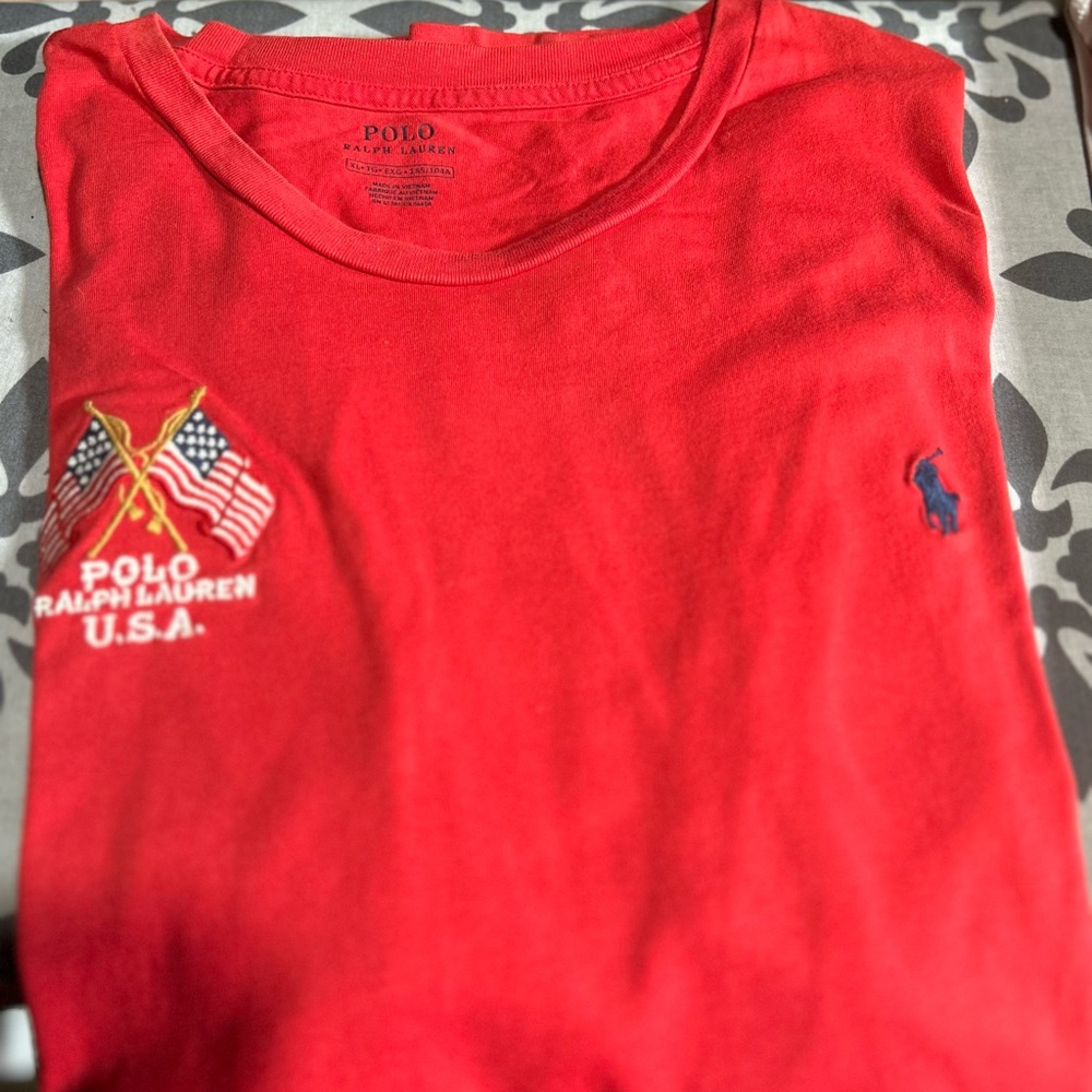 Polo by Ralph Lauren Red Men's Shirt